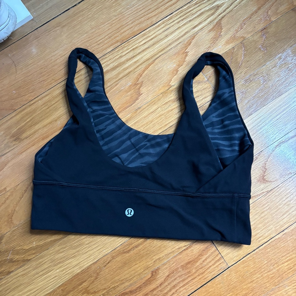 Black Lulu Align Bra - Picture 7 of 8